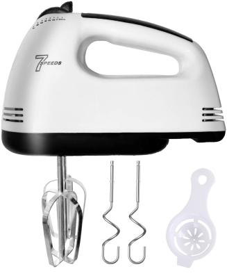 China Electric Beater Ejector Knob 220v/110v 100w 7 Speed Home Kitchen Egg Beater Batter Flour Bread Dough Hand Mixer 220v/110v 100w for sale
