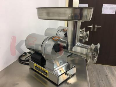 Chine Hachoir électrique de l'acier inoxydable 304 avec 3 plats de meulage/tubes de saucisse à vendre