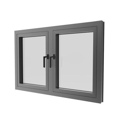 China Magnetic Screen Aluminum window casement windows windproof soundproof insect control quality guarantee for sale