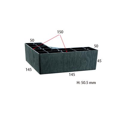 China Sofa Living Room Furniture Sofa Hardware Plastic Legs For Furniture for sale