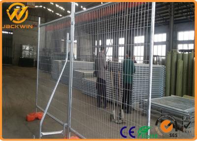 Cina Recinto rivestito galvanizzato immerso caldo di sicurezza stradale della polvere, recinto temporaneo della barriera in vendita