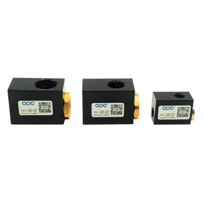 China Garment Shops QE&ASC Series Pneumatic Quick Exhaust Valve Port Size G1/8