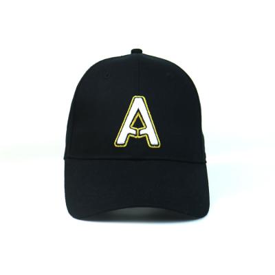 China Embroidery Custom Logo Curved Bill Baseball Cap Polyester / Cotton Material for sale