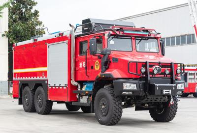 Cina FAW Jiefang All Terrain Special Fire Truck 6×6 95km/h in vendita