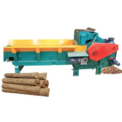 China Large Capacity Mobile Wood Chipper Timber/Tree Branches Crushing Equipment Wood Log Crusher Chipping Machine Processing Shredder for sale