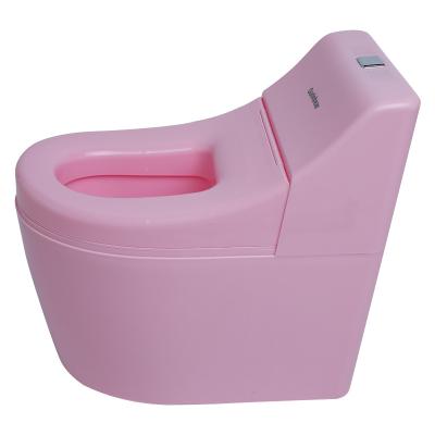 China Silla de entrenamiento para bebé ecológica de color rosa con certificación EN-71 en venta