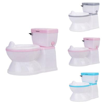 China Toilet para bebé ecológico con certificado EN-71 en gris/rosa/azul en venta