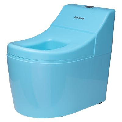 China Eco-vriendelijke blauwe babypotje voor het trainen van baby's EN-71 gecertificeerd accepteert aangepast logo Te koop