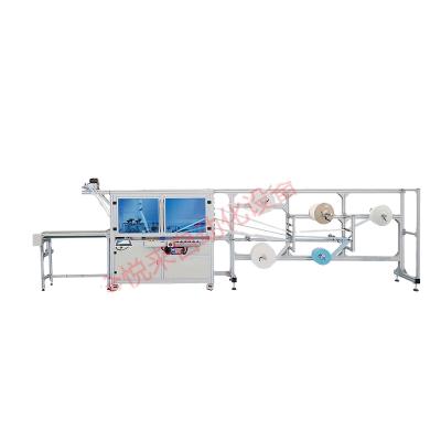 China JYL-PMG-01 China Disposable Face Mask Factory Making High Speed Full Automatic Ultrasonic 3 Layer Disposable Surgical Flat Face Mask Making Machine for sale