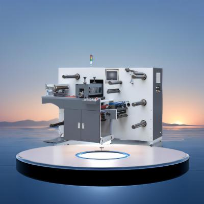 China Diâmetro máximo de enrolamento 650 mm LABELADOR ADESIVO PROCESSO DO PAÍS MAQUINÁRIA Intermitente Semi-rotativa Máquina de corte a base de matérias-primas Turret à venda