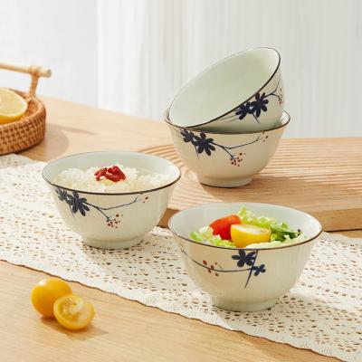 China Cuenco de regalo de cerámica personalizado para 4 personas Seguridad alimentaria en venta