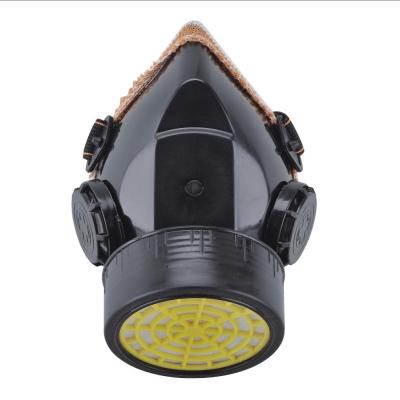 China Filter Gas Mask Anti Toxic Gas Mask Industry Safety Organic Replaceable Gas Mask for sale