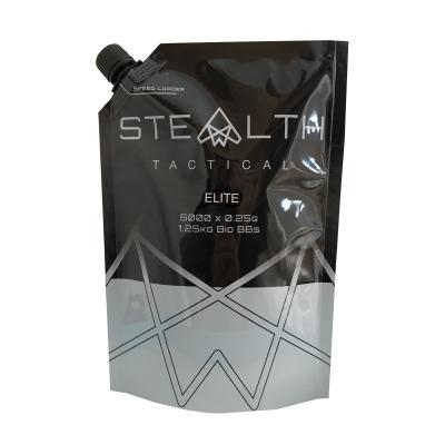 China Custom Shock Resistance Brand BBS Pouch 16mm Spout Mount Up Pouch Speed Loader Pellet Pouch for sale