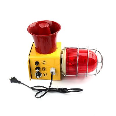 China Custom voice Hot sale 12V Wireless Remote Control Heavy Duty Warning Light With Siren for sale
