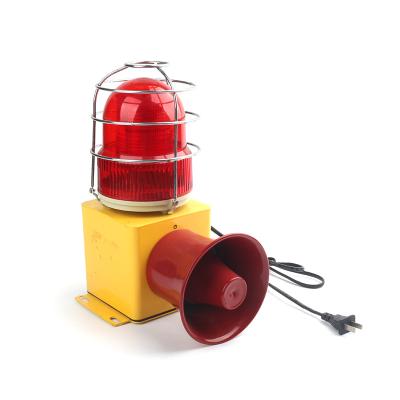 China Custom voice Hot sale 12V Wireless Remote Control Heavy Duty Warning Light With Siren for sale