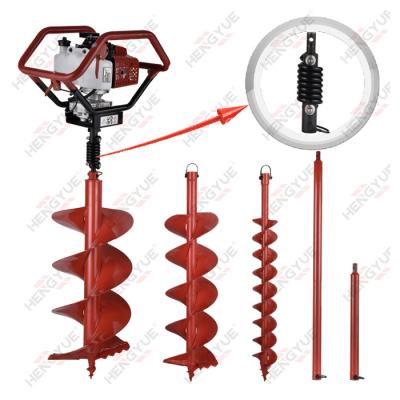 China HEAVY DUTY 1 or 2 Man Operate Hand Digging Machine 1 or 2 Man Earth Drill 1 or 2 Man Ground Drill for sale