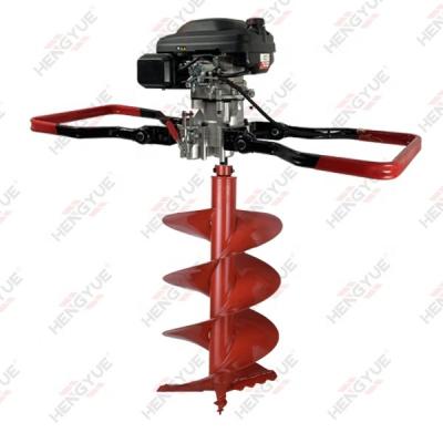 China 4 Stroke HEAVY DUTY , Reverse Hole Digger Post Earth Auger Function Hand Digging Machine for sale