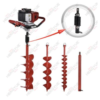 China HEAVY DUTY Hand Machinery Post Hole Digger Ground Drill Earth Auger Digging Machine for sale