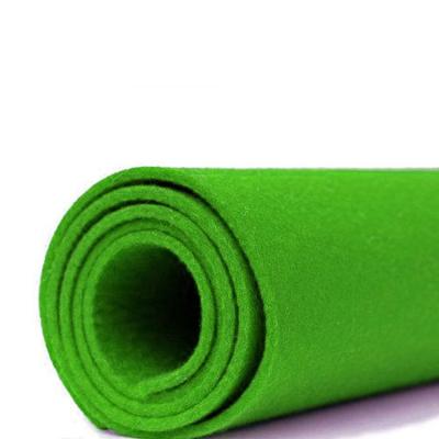 China Sustainable 100% Polyester Custom Industry Non Woven Needle-punched Carpet Fabric For Footwear for sale