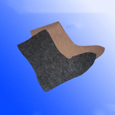 China Viable thick wool and polyester for shoes felt material for sale