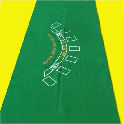 China High Quality Nonwoven Play Mat Table Game Felt Fabric For Green Color for sale