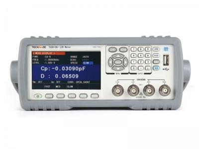 China Digitale benchtop LCR-meter 1khz 10-puntslijst Veeggegevens loggen Schermopname Te koop