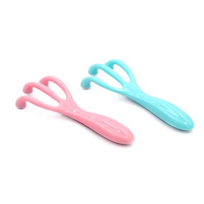 China Face Mini Protable Handheld 3 Beads Ice Globe Massager Facial Roller Tool Muscle Tightening for sale