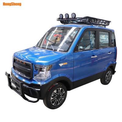 China Low Speed Seats 4 Wheels Electric Car SUV 4wheel SUV 4 Electric Car With Solar Panel 3000*1400*1670mm for sale