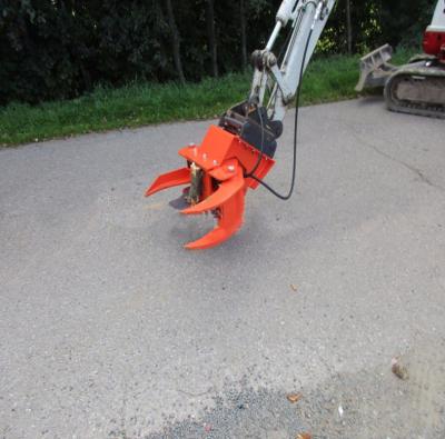 China Gewicht 2-5 Ton Mini Excavator Shear ODM-Bagger Hydraulic Shear zu verkaufen