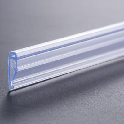China Easy installation poster banner hanger, snap rail display for store promotion, plastic PVC poster banner hanger for ceiling for sale