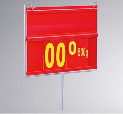 China Displays Pricing HIPS Extruded Supermarket Price Board , Supermarket Sign Board for sale