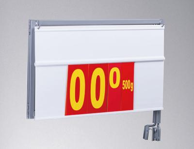 China Displays Pricing Supermarket Price Sign Board , Supermarket HIPS Sign Board for sale