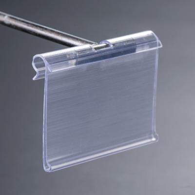 China Supermaerket display wire hook flipscan label holders for sale