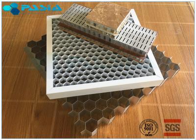 Chine Épaisseur en aluminium collée du panneau de noyau de mur rideau de nid d'abeilles de colle 0.07mm à vendre