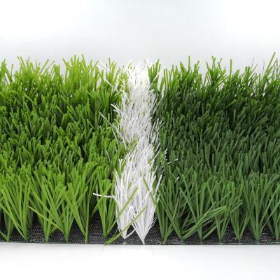 Chine Champ de football en forme de W Bicolore résistant aux UV Monofilament PE Herbe artificielle à vendre