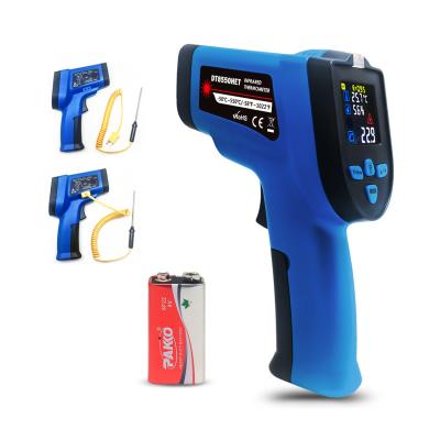 China Yes DT8550HET Voltage Detection K Type Thermocouple NCV Tester No Contact Laser Thermometer for sale
