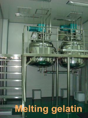 중국 유압 드는 체계를 가진 5kw 약제 기계장치 젤라틴 색깔 믹서 판매용