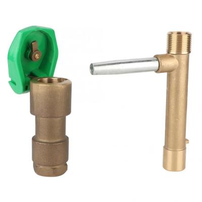 Cina Collegamento esterno del filo dell'impianto di irrigazione dell'accoppiatore rapido della presa di acqua per lo spruzzatore del giardino in vendita