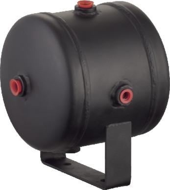 China Tanque do compressor de ar de um preto de 150 libras por polegada quadrada tanque pequeno do ar de 0,5 galões à venda
