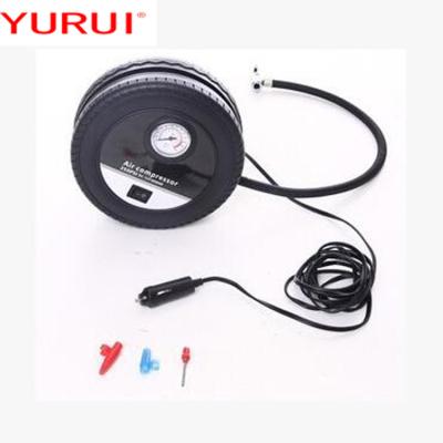 Chine Plastique portable DC12v pneu de voiture compresseur d'air gonflé avec prise d'allume-cigare à vendre