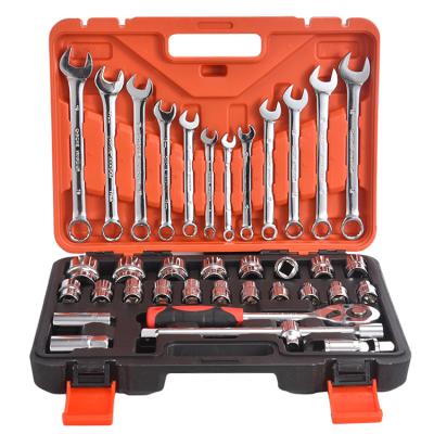 China Viable High Quality Speed Wrench Set Hand Tool Rachet Wrench Set Industrial Grade Socket Wrench Set Auto Repair Tool Hand Tool for sale