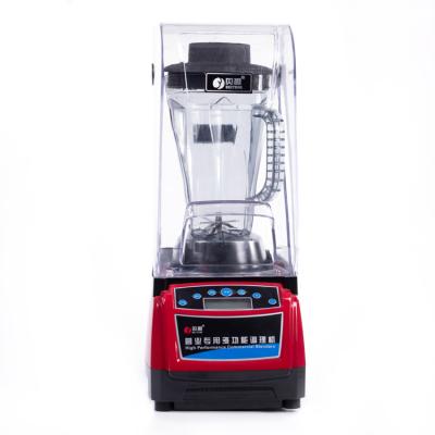 China 2.7L 3.8L Commercial High Speed Commercial Smoothie Blender High Speed Blender with Sound Proof Cover for sale