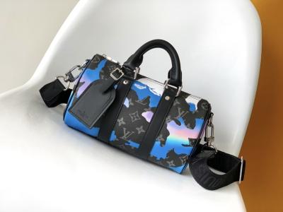 China Sunrise Monogram Eclipse Branded Messenger Bag LV Keepall Bandoulière 25 Room With A View for sale