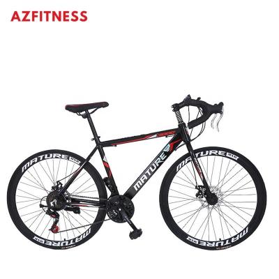 China High Quality Steel 27.5 Inch 21 Speed OEM Adult Crank Racing Aluminum Alloy Cheap Cycle 700c Road Bike For Women for sale