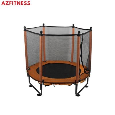 China With LOGO Indoor High Quality Custom Home Protective Net Used Commercial Professional Large Round Trampoline With Protective Net for sale