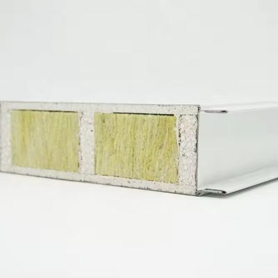 中国 950mm 1150mm 幅 MGO ロックウールサンドイッチパネル 販売のため