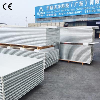 China 0.426 0,476 mm Painéis divisórios de salas limpas de aço revestido para salas de operação hospitalares à venda