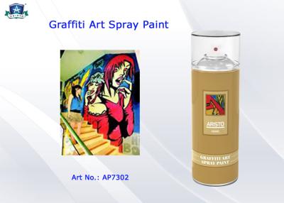 Cina Latte acriliche della pittura di spruzzo dei graffiti di arte dell'aerosol per l'artista con il normale, Fluo, colore metallico in vendita