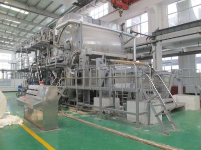 China Mixing Wood Pulp High Speed And Competitive Price 2850/800 Crescent Toilet Paper Machine With Yankee Dryer for sale