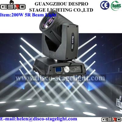 China Sharpy Beam Moving Head Rotating 230W 7R With Focus for sale